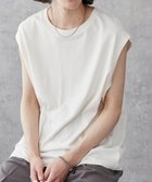 【ウィゴー/WEGO】の【5色3サイズ展開/ユニセックス着用ITEM/洗える/綿100%】スリーブレスコットンT ホワイトその他|ID: prp329100004509334 ipo3291000000031838063
