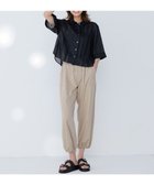 【組曲/KUMIKYOKU】のポリエステルレーヨンツイル パンツ ベージュ系|ID: prp329100004509351 ipo3291000000034398431