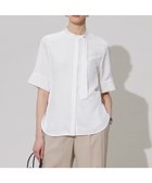 【アイシービー/iCB】の【接触冷感・速乾・洗える】シルキーツイル デザインブラウス オフホワイト系|ID: prp329100004509353 ipo3291000000032391247