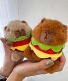 【ウィゴー/WEGO】のバーガーカピバラぬいぐるみキーホルダー 柄1|ID: prp329100004509355 ipo3291000000032096922
