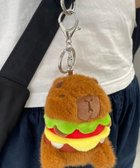 【ウィゴー/WEGO】のバーガーカピバラぬいぐるみキーホルダー 柄2|ID: prp329100004509355 ipo3291000000032096924