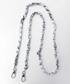 【ウィゴー/WEGO】の総柄チェーンストラップ ホワイト|ID: prp329100004509368 ipo3291000000032095826