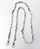 【ウィゴー/WEGO】の総柄チェーンストラップ ホワイト|ID: prp329100004509368 ipo3291000000032740704