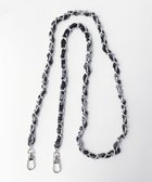 【ウィゴー/WEGO】の総柄チェーンストラップ ブラック|ID: prp329100004509368 ipo3291000000032740707