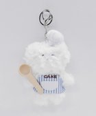 【ウィゴー/WEGO】のCOOK DOGぬいぐるみキーホルダー ホワイト|ID: prp329100004509373 ipo3291000000032740761