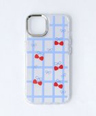 【ウィゴー/WEGO】のミラーチェリーチェックiphoneケース 柄2|ID: prp329100004509375 ipo3291000000031838356