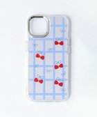 【ウィゴー/WEGO】のミラーチェリーチェックiphoneケース 柄3|ID: prp329100004509375 ipo3291000000032095922