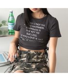 【ウィゴー/WEGO】のグラフィックサイドドロストリブちびT スミクロ|ID: prp329100004509382 ipo3291000000032096017
