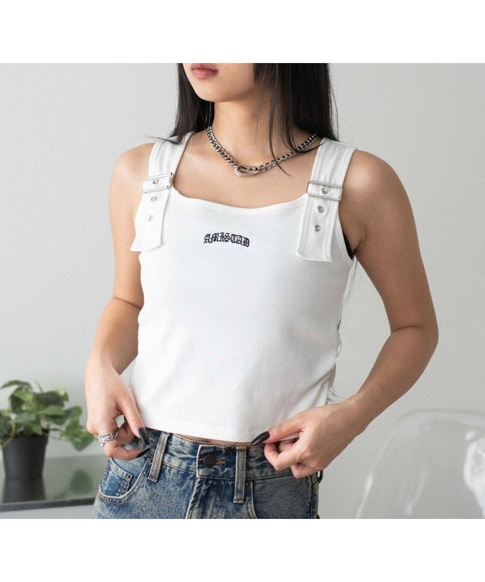 【ウィゴー/WEGO】のベルトデザインタンク インテリア・キッズ・メンズ・レディースファッション・服の通販 founy(ファニー) https://founy.com/ ファッション Fashion レディースファッション WOMEN トップス・カットソー Tops/Tshirt ベルト Belts おすすめ Recommend インナー Inner ジャケット Jacket スマホ Smartphone タンク Tank チューブ Tube パーカー Hoodie 夏 Summer 春 Spring S/S・春夏 Ss・Spring/Summer |ID: prp329100004509383 ipo3291000000031838392