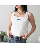 【ウィゴー/WEGO】のベルトデザインタンク ホワイト|ID: prp329100004509383 ipo3291000000031838393