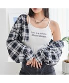 【ウィゴー/WEGO】の【カップ付きインナー】グラフィックプリントカップインキャミ ホワイト|ID: prp329100004509384 ipo3291000000032096037