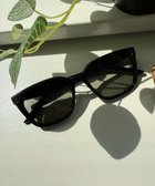 【ウィゴー/WEGO】の【ユニセックス着用ITEM】フラットカラーレンズウェリントン ブラックその他|ID: prp329100004509387 ipo3291000000032740093