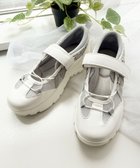 【ウィゴー/WEGO】のドローコードベルクロシューズ ホワイト|ID: prp329100004509390 ipo3291000000032096093