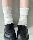 【ウィゴー/WEGO】のエアリーメローレッグカバー ホワイト|ID: prp329100004509392 ipo3291000000031838439