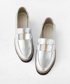 【トッカ/TOCCA】のNOBLE RIBBON LOFER SHOES ローファー シルバー系|ID: prp329100004509408 ipo3291000000031838478