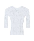 【チャコット/Chacott】の【ノーソーイングニット】キシリトールシアーレース2Wayトップ ベビーブルー|ID: prp329100004509409 ipo3291000000031838489
