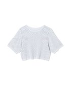 【チャコット/Chacott】の【ノーソーイングニット】キシリトールショート丈トップ ベビーブルー|ID: prp329100004509418 ipo3291000000031838519