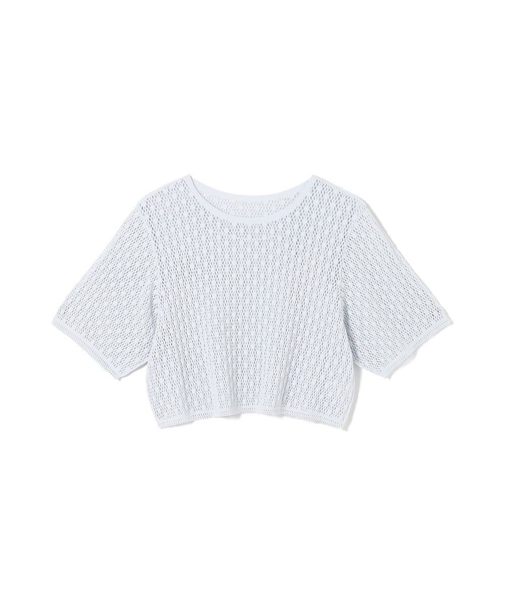 【チャコット/Chacott】の【ノーソーイングニット】キシリトールショート丈トップ インテリア・キッズ・メンズ・レディースファッション・服の通販 founy(ファニー) 　ファッション　Fashion　レディースファッション　WOMEN　トップス・カットソー　Tops/Tshirt　ニット　Knit Tops　ショート　Short　ストレッチ　Stretch　ドット　Dot　バレエ　Ballet　フィット　Fit　ベビー　Baby　モチーフ　Motif　ヨガ　Yoga　レギンス　Leggings　レーシー　Lacey　ワーク　Work　おすすめ　Recommend　エレガント 上品　Elegant　ベビーブルー|ID: prp329100004509418 ipo3291000000031838519