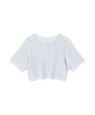 【チャコット/Chacott】の【ノーソーイングニット】キシリトールショート丈トップ ベビーブルー|ID: prp329100004509418 ipo3291000000032096149