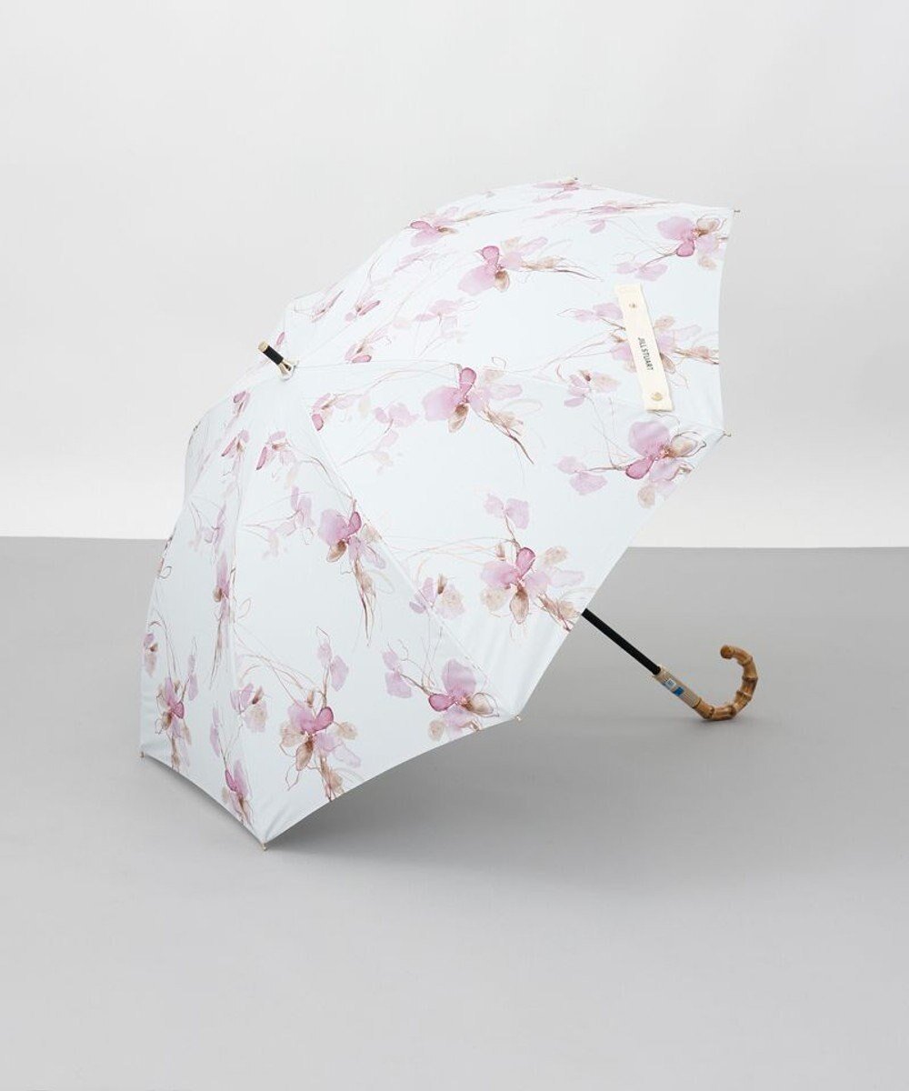 【アウロラ/AURORA】のJILL STUART(ジル スチュアート)グラデーションフラワープリント晴雨兼用傘(長傘) インテリア・キッズ・メンズ・レディースファッション・服の通販 founy(ファニー) 　ファッション　Fashion　レディースファッション　WOMEN　傘 / レイングッズ　Umbrellas/Rainwear　クール　Cool　ショート　Short　バンブー　Bamboo　フェミニン　Feminine　プリント　Print　傘　Umbrella　日傘　Parasol　ピンク|ID: prp329100004509429 ipo3291000000032098653