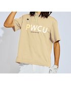 【ピーダブリュサーキュラス/PW CIRCULUS / MEN】の【吸水速乾 / UV遮蔽率99% UVカット / ストレッチ】【MEN】バックメッシュポケットモックT ゴルフ ベージュ系|ID: prp329100004510001 ipo3291000000034272774