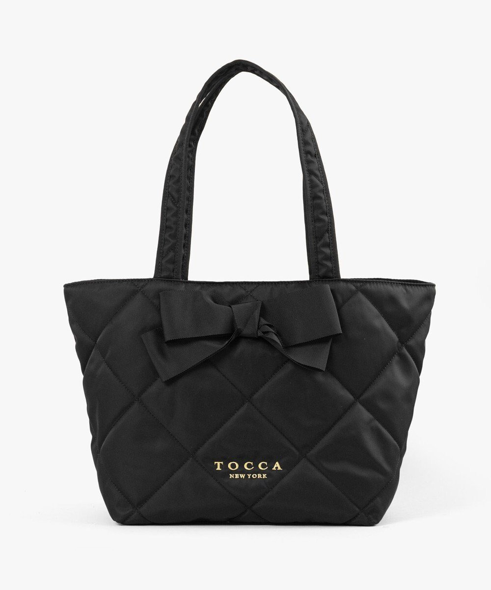【トッカ/TOCCA】の【キャンセル分販売中!】30th Anniversary MY PRECIOUS CUSTOMIZED BAG カスタマイズバッグ インテリア・キッズ・メンズ・レディースファッション・服の通販 founy(ファニー) 　ファッション　Fashion　レディースファッション　WOMEN　バッグ　Bag　カラフル　Colorful　キルト　Quilt　クラシカル　Classical　スペシャル　Special　財布　Wallet　ツイード　Tweed　テクスチャー　Texture　フロント　Front　ポケット　Pocket　リボン　Ribbon　リュクス　Luxe　ロマンティック　Romantic　再入荷　Restock/Back In Stock/Re Arrival　エレガント 上品　Elegant　ビジネス 仕事 通勤　Business　2025年　2025　2025春夏・S/S　Ss,Spring/Summer,2025　ブラックキルト×大リボン×ロングショルダー|ID: prp329100004510012 ipo3291000000031850366
