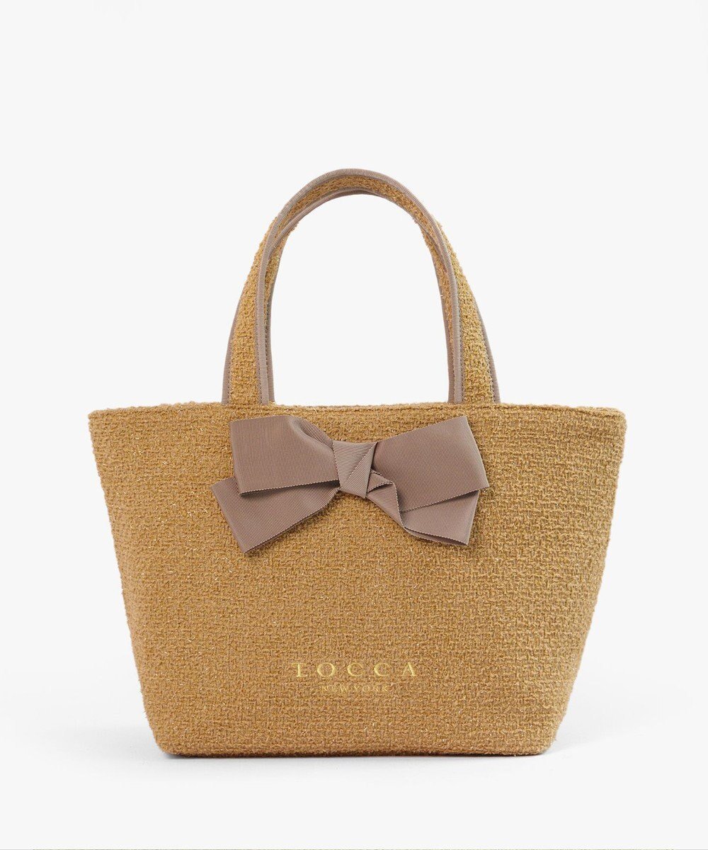 【トッカ/TOCCA】の【キャンセル分販売中!】30th Anniversary MY PRECIOUS CUSTOMIZED BAG カスタマイズバッグ インテリア・キッズ・メンズ・レディースファッション・服の通販 founy(ファニー) 　ファッション　Fashion　レディースファッション　WOMEN　バッグ　Bag　カラフル　Colorful　キルト　Quilt　クラシカル　Classical　スペシャル　Special　財布　Wallet　ツイード　Tweed　テクスチャー　Texture　フロント　Front　ポケット　Pocket　リボン　Ribbon　リュクス　Luxe　ロマンティック　Romantic　再入荷　Restock/Back In Stock/Re Arrival　エレガント 上品　Elegant　ビジネス 仕事 通勤　Business　2025年　2025　2025春夏・S/S　Ss,Spring/Summer,2025　ベージュ×大リボン×ショートショルダー|ID: prp329100004510012 ipo3291000000031850373