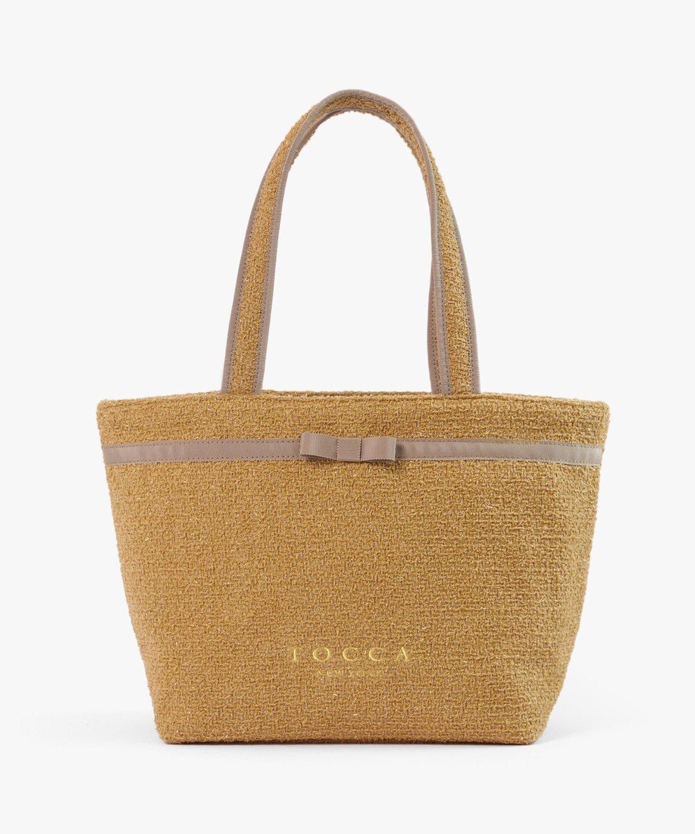 【トッカ/TOCCA】の【キャンセル分販売中!】30th Anniversary MY PRECIOUS CUSTOMIZED BAG カスタマイズバッグ インテリア・キッズ・メンズ・レディースファッション・服の通販 founy(ファニー) 　ファッション　Fashion　レディースファッション　WOMEN　バッグ　Bag　カラフル　Colorful　キルト　Quilt　クラシカル　Classical　スペシャル　Special　財布　Wallet　ツイード　Tweed　テクスチャー　Texture　フロント　Front　ポケット　Pocket　リボン　Ribbon　リュクス　Luxe　ロマンティック　Romantic　再入荷　Restock/Back In Stock/Re Arrival　エレガント 上品　Elegant　ビジネス 仕事 通勤　Business　2025年　2025　2025春夏・S/S　Ss,Spring/Summer,2025　ベージュ×細リボン×ロングショルダー|ID: prp329100004510012 ipo3291000000031850374