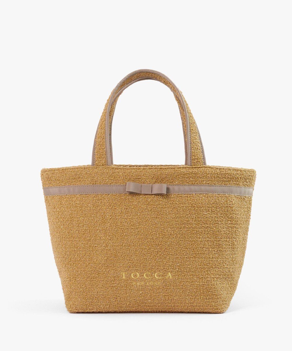 【トッカ/TOCCA】の【キャンセル分販売中!】30th Anniversary MY PRECIOUS CUSTOMIZED BAG カスタマイズバッグ インテリア・キッズ・メンズ・レディースファッション・服の通販 founy(ファニー) 　ファッション　Fashion　レディースファッション　WOMEN　バッグ　Bag　カラフル　Colorful　キルト　Quilt　クラシカル　Classical　スペシャル　Special　財布　Wallet　ツイード　Tweed　テクスチャー　Texture　フロント　Front　ポケット　Pocket　リボン　Ribbon　リュクス　Luxe　ロマンティック　Romantic　再入荷　Restock/Back In Stock/Re Arrival　エレガント 上品　Elegant　ビジネス 仕事 通勤　Business　2025年　2025　2025春夏・S/S　Ss,Spring/Summer,2025　ベージュ×細リボン×ショートショルダー|ID: prp329100004510012 ipo3291000000031850375