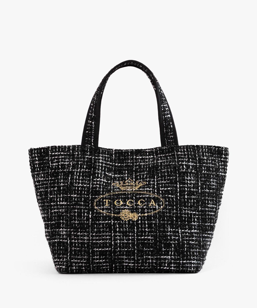 【トッカ/TOCCA】の【キャンセル分販売中!】30th Anniversary MY PRECIOUS CUSTOMIZED BAG カスタマイズバッグ インテリア・キッズ・メンズ・レディースファッション・服の通販 founy(ファニー) 　ファッション　Fashion　レディースファッション　WOMEN　バッグ　Bag　カラフル　Colorful　キルト　Quilt　クラシカル　Classical　スペシャル　Special　財布　Wallet　ツイード　Tweed　テクスチャー　Texture　フロント　Front　ポケット　Pocket　リボン　Ribbon　リュクス　Luxe　ロマンティック　Romantic　再入荷　Restock/Back In Stock/Re Arrival　エレガント 上品　Elegant　ビジネス 仕事 通勤　Business　2025年　2025　2025春夏・S/S　Ss,Spring/Summer,2025　ブラックツイード×ホールマーク×ショートショルダー|ID: prp329100004510012 ipo3291000000031850383