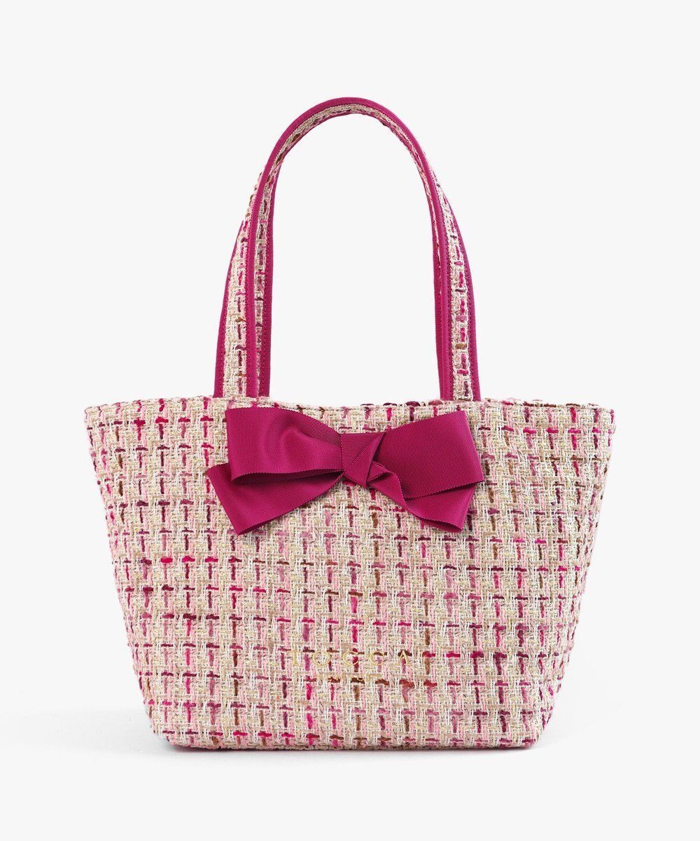 【トッカ/TOCCA】の【キャンセル分販売中!】30th Anniversary MY PRECIOUS CUSTOMIZED BAG カスタマイズバッグ インテリア・キッズ・メンズ・レディースファッション・服の通販 founy(ファニー) 　ファッション　Fashion　レディースファッション　WOMEN　バッグ　Bag　カラフル　Colorful　キルト　Quilt　クラシカル　Classical　スペシャル　Special　財布　Wallet　ツイード　Tweed　テクスチャー　Texture　フロント　Front　ポケット　Pocket　リボン　Ribbon　リュクス　Luxe　ロマンティック　Romantic　再入荷　Restock/Back In Stock/Re Arrival　エレガント 上品　Elegant　ビジネス 仕事 通勤　Business　2025年　2025　2025春夏・S/S　Ss,Spring/Summer,2025　ピンクツイード×大リボン×ロングショルダー|ID: prp329100004510012 ipo3291000000031850384