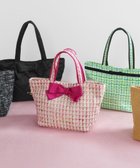 【トッカ/TOCCA】の【キャンセル分販売中!】30th Anniversary MY PRECIOUS CUSTOMIZED BAG カスタマイズバッグ ピンクツイード×大リボン×ショートショルダー|ID: prp329100004510012 ipo3291000000031850385