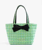 【トッカ/TOCCA】の【キャンセル分販売中!】30th Anniversary MY PRECIOUS CUSTOMIZED BAG カスタマイズバッグ グリーンツイード×大リボン×ロングショルダー|ID: prp329100004510012 ipo3291000000031850390
