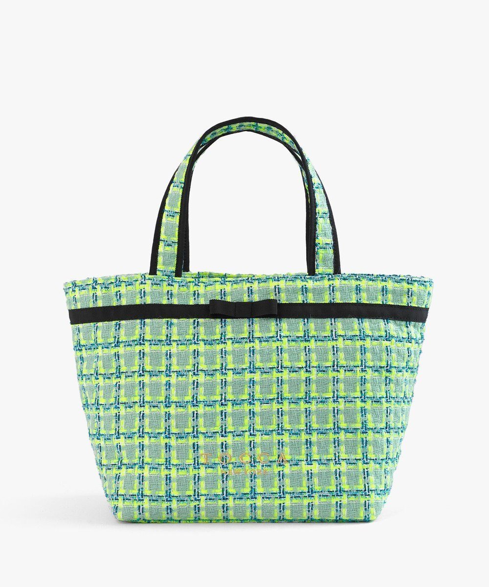 【トッカ/TOCCA】の【キャンセル分販売中!】30th Anniversary MY PRECIOUS CUSTOMIZED BAG カスタマイズバッグ インテリア・キッズ・メンズ・レディースファッション・服の通販 founy(ファニー) 　ファッション　Fashion　レディースファッション　WOMEN　バッグ　Bag　カラフル　Colorful　キルト　Quilt　クラシカル　Classical　スペシャル　Special　財布　Wallet　ツイード　Tweed　テクスチャー　Texture　フロント　Front　ポケット　Pocket　リボン　Ribbon　リュクス　Luxe　ロマンティック　Romantic　再入荷　Restock/Back In Stock/Re Arrival　エレガント 上品　Elegant　ビジネス 仕事 通勤　Business　2025年　2025　2025春夏・S/S　Ss,Spring/Summer,2025　グリーンツイード×細リボン×ショートショルダー|ID: prp329100004510012 ipo3291000000031850393