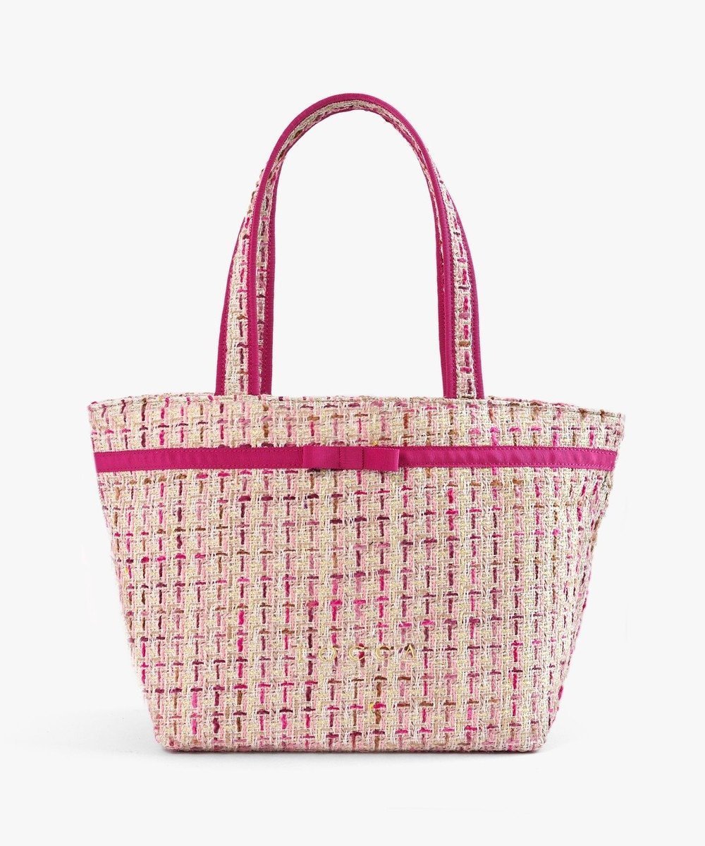 【トッカ/TOCCA】の【キャンセル分販売中!】30th Anniversary MY PRECIOUS CUSTOMIZED BAG カスタマイズバッグ インテリア・キッズ・メンズ・レディースファッション・服の通販 founy(ファニー) 　ファッション　Fashion　レディースファッション　Ladies' Fashion Online　バッグ　Bag　カラフル　Colorful　キルト　Quilt　クラシカル　Classical　スペシャル　Special　財布　Wallet　ツイード　Tweed　テクスチャー　Texture　フロント　Front　ポケット　Pocket　リボン　Ribbon　リュクス　Luxe　ロマンティック　Romantic　再入荷　Restock/Back In Stock/Re Arrival　エレガント 上品　Elegant　ビジネス 仕事 通勤　Business　2025年　2025　2025春夏・S/S　Ss,Spring/Summer,2025　ピンクツイード×細リボン×ロングショルダー|ID: prp329100004510012 ipo3291000000032645367