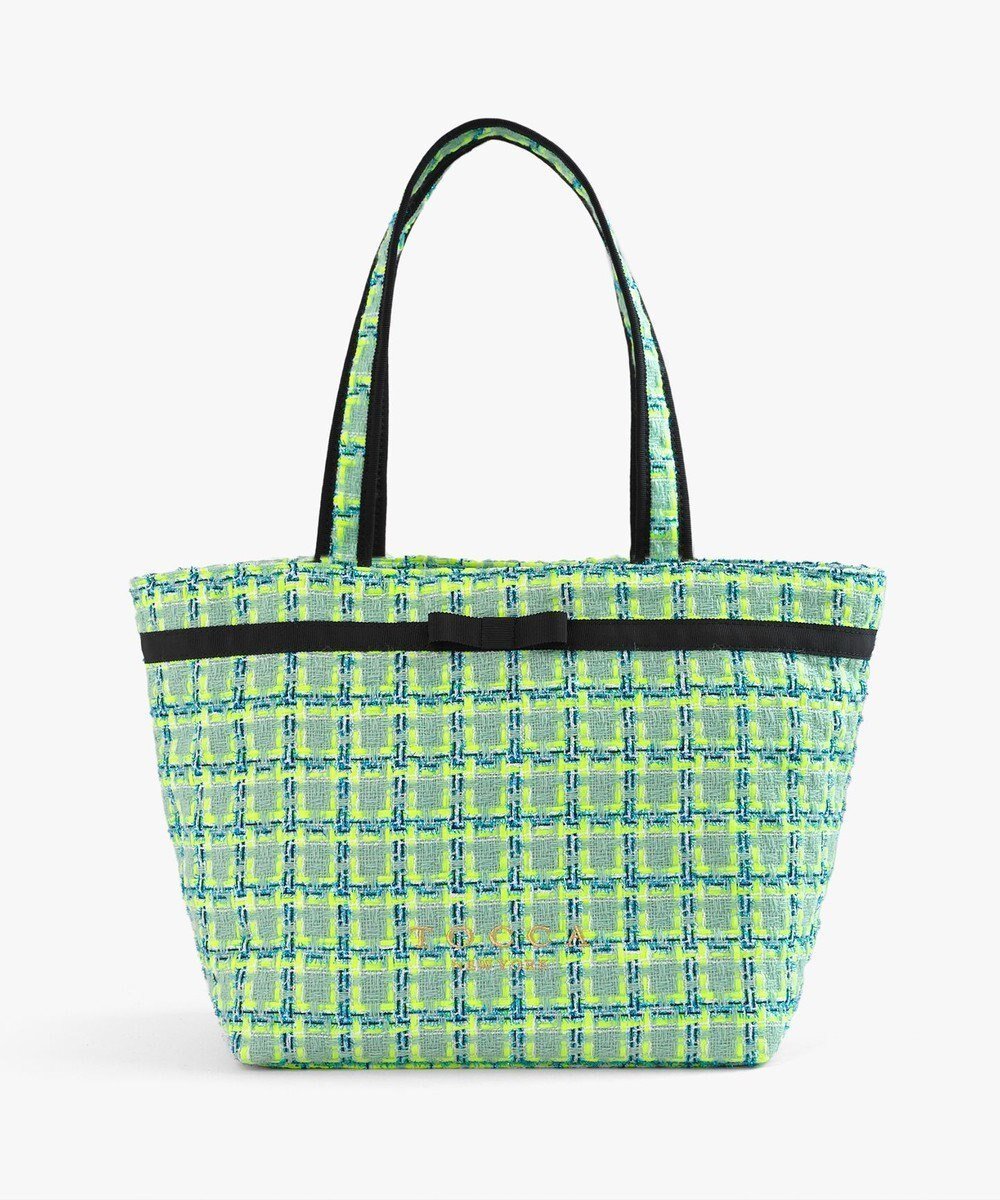 【トッカ/TOCCA】の【キャンセル分販売中!】30th Anniversary MY PRECIOUS CUSTOMIZED BAG カスタマイズバッグ インテリア・キッズ・メンズ・レディースファッション・服の通販 founy(ファニー) ファッション Fashion レディースファッション Fashion for Women バッグ Bags カラフル Colorful Design キルト Quilt, Quilted Fabric クラシカル Classical, Vintage-Inspired スペシャル Special, Limited Edition 財布 Wallet, Purse ツイード Twill, Twill Weave テクスチャー Texture, Textured Fabric フロント Front, Front Design ポケット Pocket, Pocket Detail リボン Ribbon, Bow リュクス Luxury, Elegant, High-End, Chic ロマンティック Romantic, Feminine Style エレガント 上品 Elegant ビジネス 仕事 通勤 Business / Work / Commuting 2025年 2025 2025春夏・S/S Spring/Summer 2025 SS25 グリーンツイード×細リボン×ロングショルダー|ID: prp329100004510012 ipo3291000000033476581