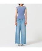 【グレース コンチネンタル/GRACE CONTINENTAL】のペインターデニムパンツ 人気、トレンドファッション・服の通販 founy(ファニー) ファッション Fashion レディースファッション Ladies' Fashion Online パンツ Pants デニムパンツ Denim Pants シンプル Simple デニム Denim トレンド Trend ポケット Pocket ループ Loop ワイド Wide エレガント 上品 Elegant 夏 Summer 定番 Standard S/S・春夏 Ss・Spring/Summer A/W・秋冬 Aw・Autumn/Winter・Fw・Fall-Winter thumbnail サックス|ID: prp329100004510023 ipo3291000000032644550
