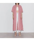 【ネイヴ/NAVE】の【Nave 洗える】シャツ ドレス レッド系1|ID: prp329100004510038 ipo3291000000031975830