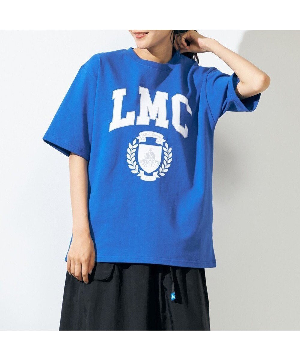 【シェアパーク/SHARE PARK / MEN】の【UNISEX】UVカット カレッジロゴTシャツ インテリア・キッズ・メンズ・レディースファッション・服の通販 founy(ファニー) 　ファッション　Fashion　レディースファッション　WOMEN　トップス・カットソー　Tops/Tshirt　シャツ/ブラウス　Shirts/Blouses　ロング / Tシャツ　T-Shirts　カットソー　Cut and Sewn　春　Spring　カットソー　Cut And Sew　デニム　Denim　トレンド　Trend　フランス　France　ユニセックス　Unisex　リラックス　Relax　ワーク　Work　S/S・春夏　Ss・Spring/Summer　再入荷　Restock/Back In Stock/Re Arrival　おすすめ　Recommend　夏　Summer　ブルー|ID: prp329100004510083 ipo3291000000031851178