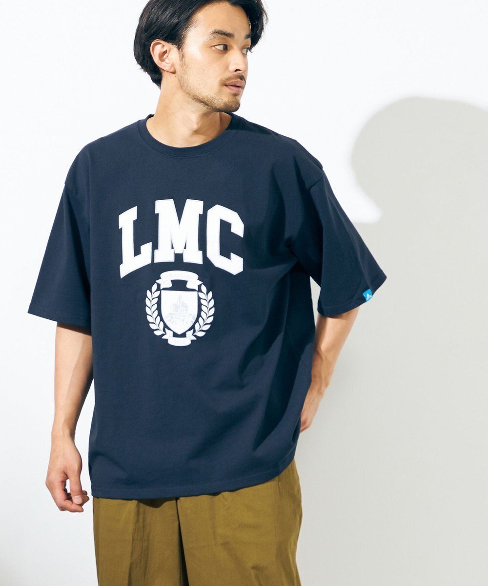 【シェアパーク/SHARE PARK / MEN】の【UNISEX】UVカット カレッジロゴTシャツ インテリア・キッズ・メンズ・レディースファッション・服の通販 founy(ファニー) 　ファッション　Fashion　レディースファッション　WOMEN　トップス・カットソー　Tops/Tshirt　シャツ/ブラウス　Shirts/Blouses　ロング / Tシャツ　T-Shirts　カットソー　Cut and Sewn　春　Spring　カットソー　Cut And Sew　デニム　Denim　トレンド　Trend　フランス　France　ユニセックス　Unisex　リラックス　Relax　ワーク　Work　S/S・春夏　Ss・Spring/Summer　再入荷　Restock/Back In Stock/Re Arrival　おすすめ　Recommend　夏　Summer　ネイビー|ID: prp329100004510083 ipo3291000000031851179
