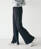 【クラフトスタンダードブティック/CRAFT STANDARD BOUTIQUE】の配色メローパンツ 人気、トレンドファッション・服の通販 founy(ファニー) ファッション Fashion レディースファッション WOMEN パンツ Pants スリット Slit フレア Flare ポケット Pocket ロング Long A/W・秋冬 Aw・Autumn/Winter・Fw・Fall-Winter 2024年 2024 2024-2025秋冬・A/W Aw/Autumn/Winter/Fw/Fall/2024-2025 thumbnail Black|ID: prp329100004510097 ipo3291000000031851370