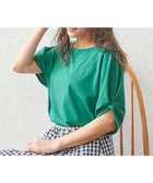 【エニィファム/any FAM】の【接触冷感/UVケア/シワになりにくい】ドルマンスリーブ Tブラウス グリーン|ID: prp329100004510106 ipo3291000000031988501