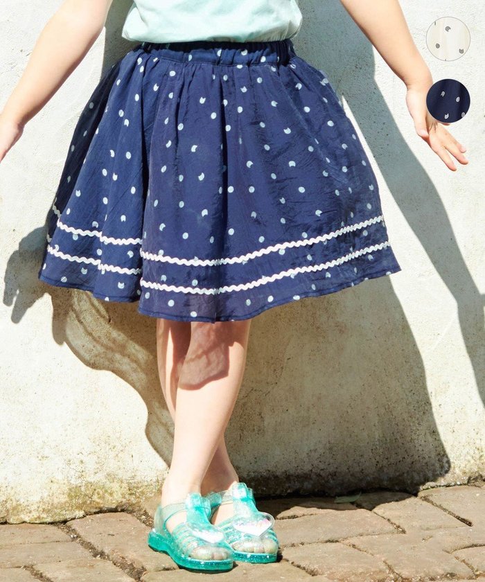【エニィ/ANY / KIDS】のネコ×ドット スカート インテリア・キッズ・メンズ・レディースファッション・服の通販 founy(ファニー) https://founy.com/ ファッション Fashion キッズファッション Fashion for Kids シンプル Simple, Minimal ドット Polka Dot, Dot Pattern ネコ Cat, Feline Motif ポケット Pocket, Pocket Detail 夏 Summer 春 Spring S/S・春夏 SS, Spring/Summer, Warm Season |ID: prp329100004511074 ipo3291000000034242408