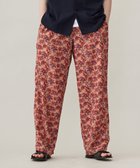 【アンフィーロ/UNFILO / MEN】のTORO TORO イージー ワイドパンツ 24年春夏商品 花柄赤|ID: prp329100004511087 ipo3291000000031863022
