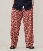 【アンフィーロ/UNFILO / MEN】のTORO TORO イージー ワイドパンツ 24年春夏商品 花柄赤|ID: prp329100004511087 ipo3291000000033440267