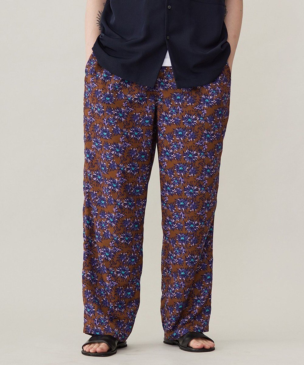 【アンフィーロ/UNFILO / MEN】のTORO TORO イージー ワイドパンツ 24年春夏商品 インテリア・キッズ・メンズ・レディースファッション・服の通販 founy(ファニー) ファッション Fashion メンズファッション Fashion for Men ボトムス Bottoms 春 Spring 抗菌 Antibacterial, Bacteria-Resistant ショート Short, Short Length ドレープ Drape, Draping Fabric 無地 Plain, Solid Color リラックス Relax, Relaxed Fit ワイド Wide, Wide Fit S/S・春夏 SS, Spring/Summer, Warm Season 夏 Summer エレガント 上品 Elegant 花柄青|ID: prp329100004511087 ipo3291000000034434629