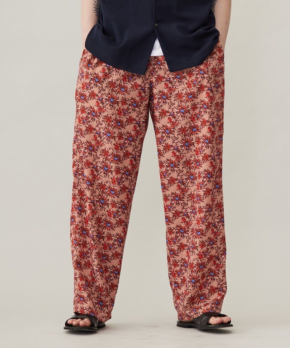 【アンフィーロ/UNFILO / MEN】のTORO TORO イージー ワイドパンツ 24年春夏商品 インテリア・キッズ・メンズ・レディースファッション・服の通販 founy(ファニー) ファッション Fashion メンズファッション Fashion for Men ボトムス Bottoms 春 Spring 抗菌 Antibacterial, Bacteria-Resistant ショート Short, Short Length ドレープ Drape, Draping Fabric 無地 Plain, Solid Color リラックス Relax, Relaxed Fit ワイド Wide, Wide Fit S/S・春夏 SS, Spring/Summer, Warm Season 夏 Summer エレガント 上品 Elegant 花柄赤|ID: prp329100004511087 ipo3291000000034434630