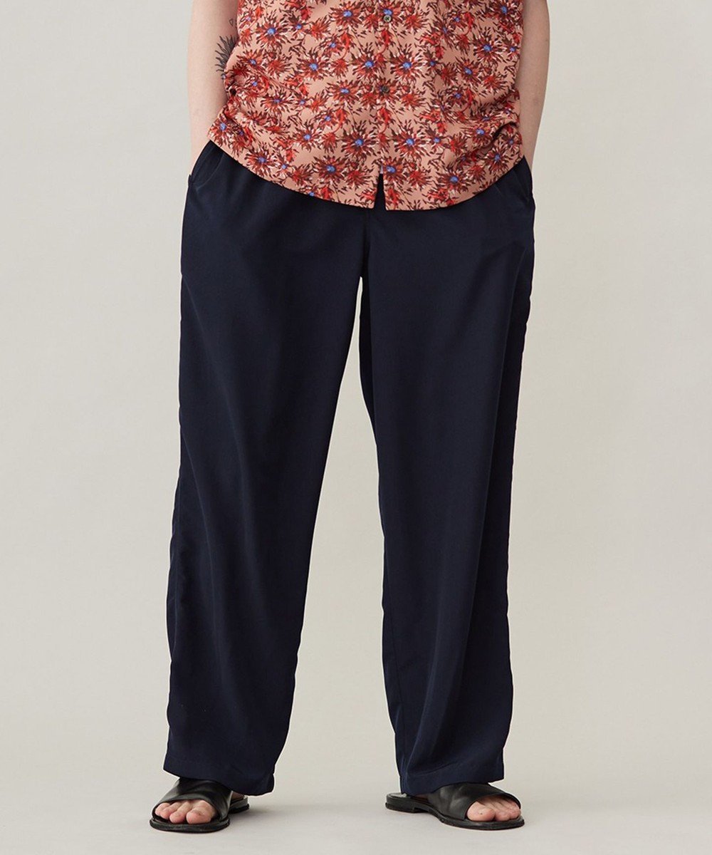 【アンフィーロ/UNFILO / MEN】のTORO TORO イージー ワイドパンツ 24年春夏商品 インテリア・キッズ・メンズ・レディースファッション・服の通販 founy(ファニー) ファッション Fashion メンズファッション Fashion for Men ボトムス Bottoms 春 Spring 抗菌 Antibacterial, Bacteria-Resistant ショート Short, Short Length ドレープ Drape, Draping Fabric 無地 Plain, Solid Color リラックス Relax, Relaxed Fit ワイド Wide, Wide Fit S/S・春夏 SS, Spring/Summer, Warm Season 夏 Summer エレガント 上品 Elegant ネイビー|ID: prp329100004511087 ipo3291000000034434631