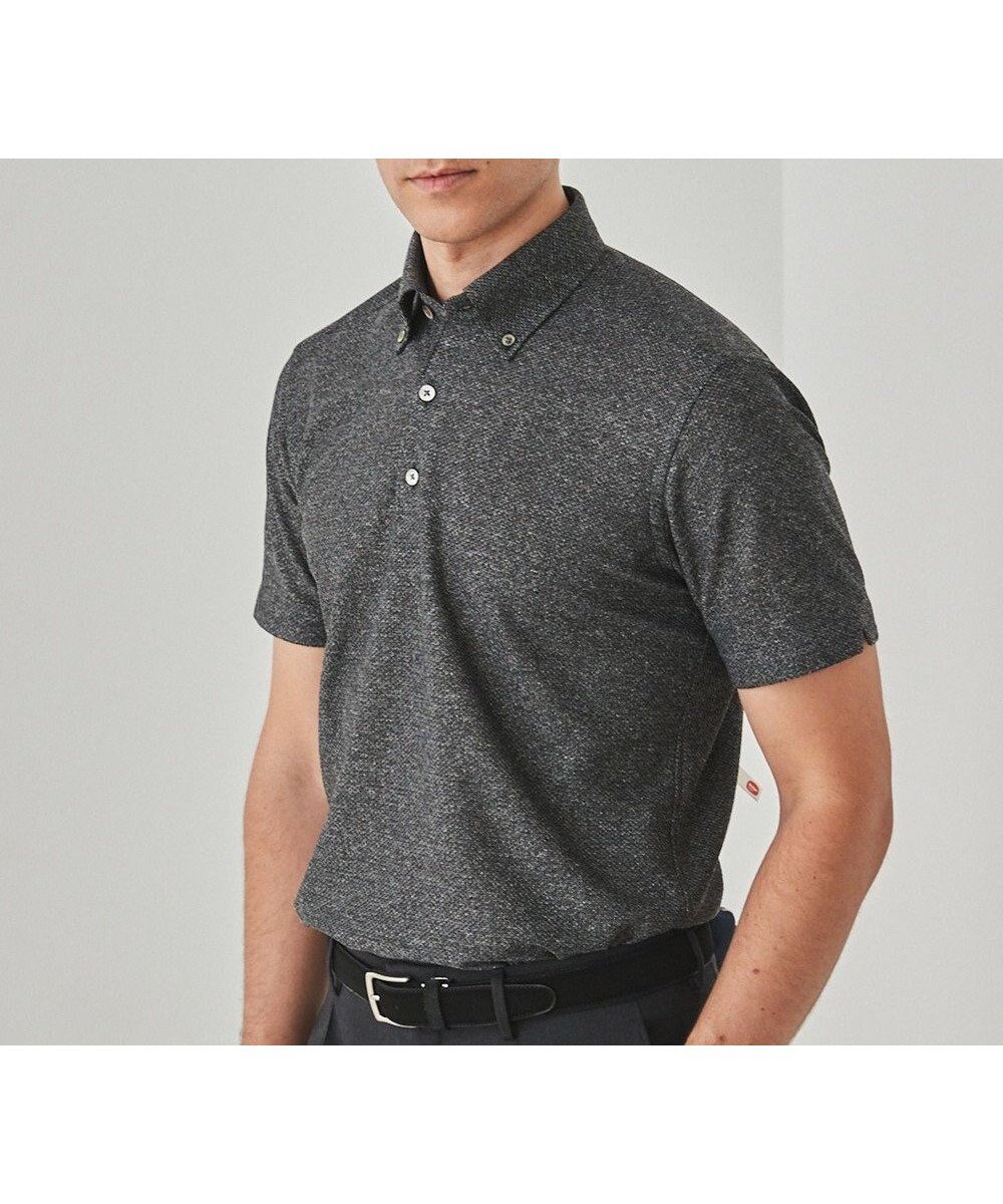 【五大陸/gotairiku / MEN】の麻混・襟しっかり【洗える/通気性】ノルマンディーリネン ボタンダウンポロシャツ(25年モデル) インテリア・キッズ・メンズ・レディースファッション・服の通販 founy(ファニー) ファッション Fashion メンズファッション Fashion for Men トップス・カットソー Cut & Sew Tops メンズシャツ Shirts ポロシャツ / きれいめカジュアルスタイル Polo Shirts 春 Spring 洗える Machine Washable シェイプ Shape, Slim Fit ドレス Dress, One-Piece フレンチ French, French Style ポロシャツ Polo Shirt, Collared Tee メランジ Melange, Mixed Yarn リネン Linen, Linen Fabric S/S・春夏 SS, Spring/Summer, Warm Season 夏 Summer ビジネス 仕事 通勤 Business / Work / Commuting グレー系|ID: prp329100004511097 ipo3291000000034269420