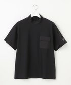 【23区 ゴルフ/23区GOLF / MEN】の【MEN】機能に優れた新素材「AIR TOOL」で暑い夏を快適に ポケット モックネック 接触冷感 UVカット 高通気 ストレッチ イージーケア ブラック系|ID: prp329100004511098 ipo3291000000032513985